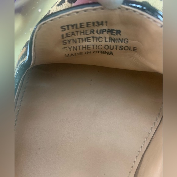🐆SOLD🌴J Crew Cora Leopard Print Calf Hair Flat Shoe Loafer Size 6.5 - Picture 6 of 8